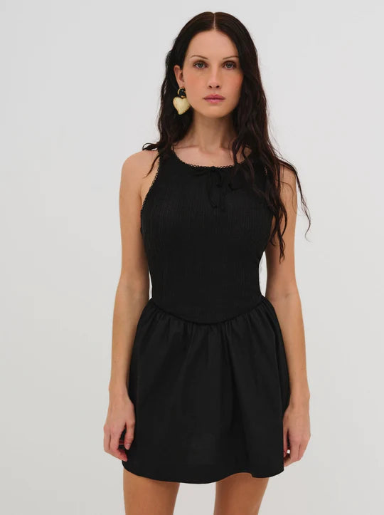 billie pointelle mini dress Billie Pointelle Mini Dress by For Love & Lemons