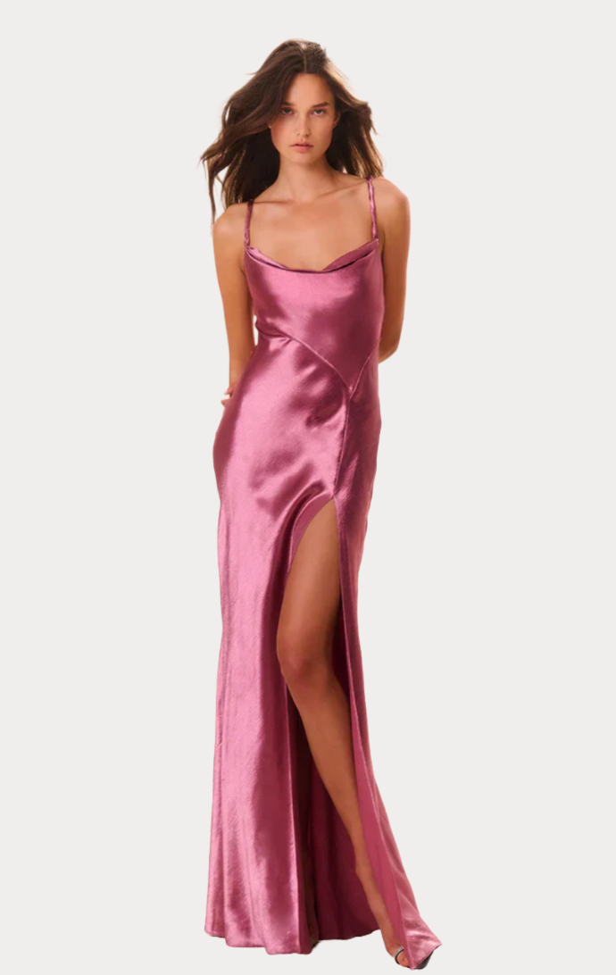 nadine satin dress Nadine Satin Gown