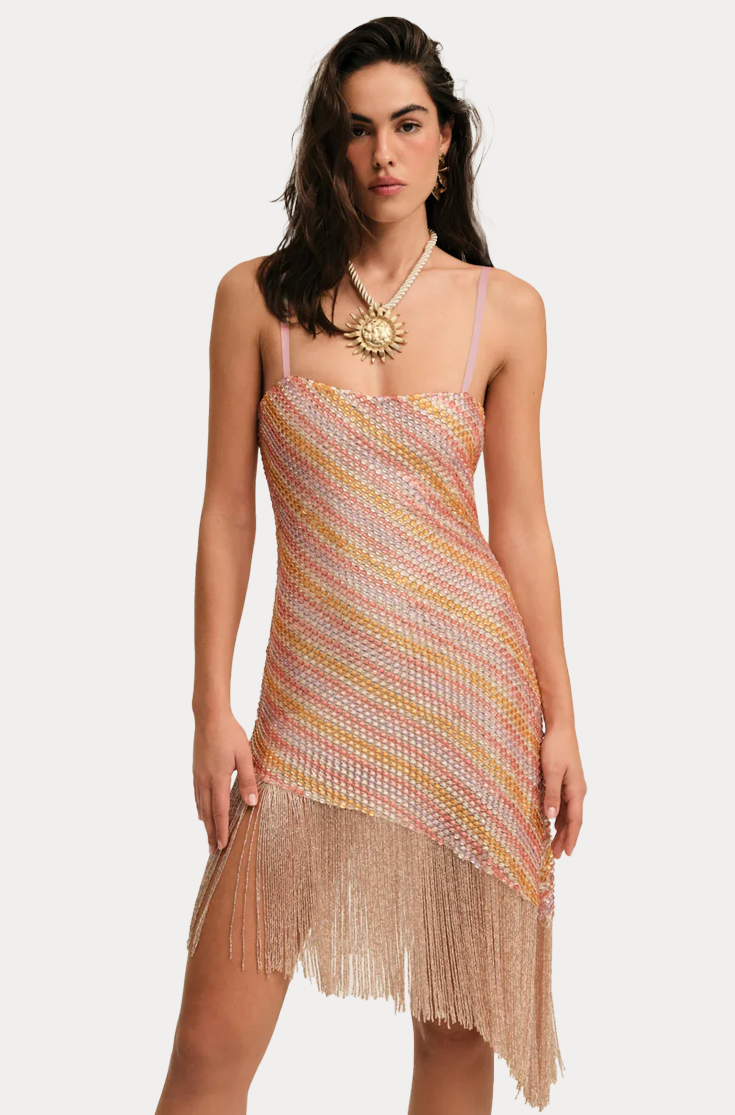Capri Beaded Mini Dress Marcelle Lifestyle Capri Beaded Mini Dress Marcelle Lifestyle